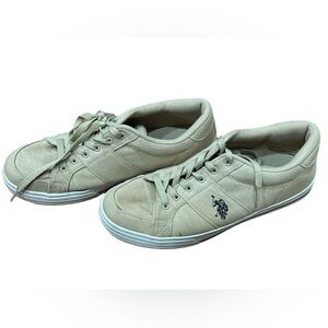 U.S.P.A Men's 10.5 Khaki Sneaker